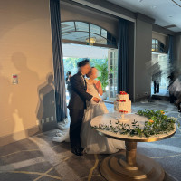 ケーキカットです