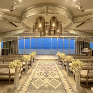 オーシャンビューのチャペルです