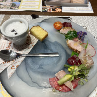 見学試食のお料理です