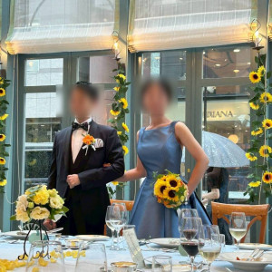 お色直し後|757772さんのホテルモントレ銀座の写真(2606200)