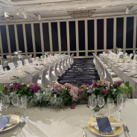 流しテーブルがおしゃれでした