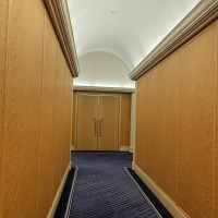 挙式会場までの道