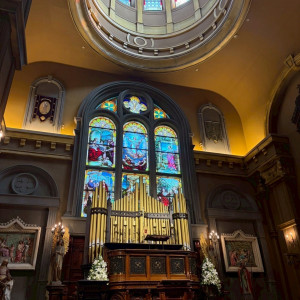 天井が高くて、ガラスがオシャレ|757922さんのノートルダム下関/FIVESTAR WEDDINGの写真(2581480)