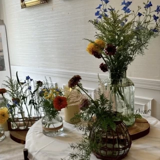 ウェルカムスペースの装飾