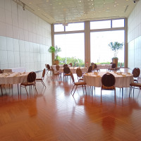 天気も良く、海が見えて素敵な会場でした♪