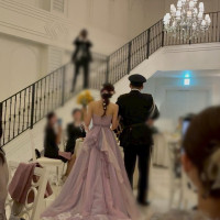 ラプンツェル風のドレス、髪型