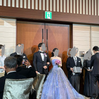 新郎新婦入退場口