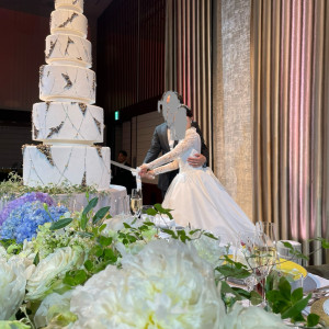 イミテーションケーキはとても大きい|758063さんのインターコンチネンタルホテル大阪の写真(2477607)
