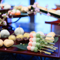 和菓子のデザートブッフェ