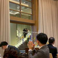中座からの再入場