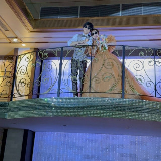 お色直し登場（ドレスは持ち込み）