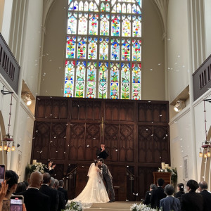 誓いのキス(羽オプション)|758227さんのTHE ABBEY CHURCH（アビー・チャーチ）の写真(2475866)