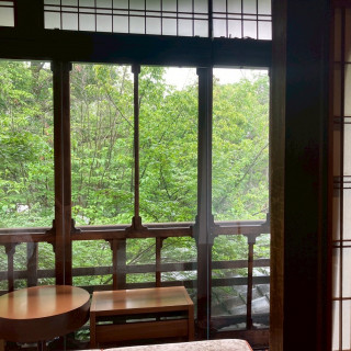 京町家が待合室です