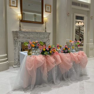 新郎新婦席