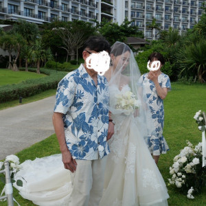 ガーデンウェディング|758317さんのハレクラニ沖縄の写真(2476095)
