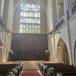 天井が高くて自然光もはいります！|758345さんのTHE ABBEY CHURCH（アビー・チャーチ）の写真(2476202)