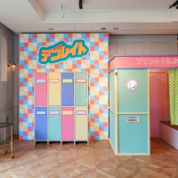 ロッカーとプリクラ機