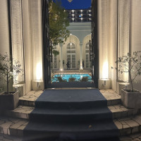 夜のライトアップ