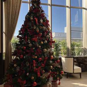 ロビー　クリスマスシーズンの飾り付け|758433さんのホテルモントレ姫路の写真(2477672)