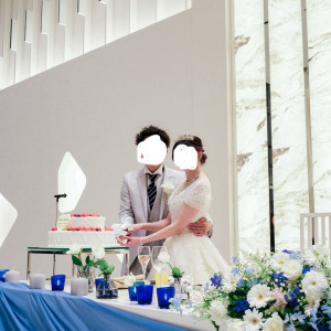 ケーキもテーブルコーディネートもとても良かったです。|758476さんのアールベルアンジェ奈良の写真(2581047)