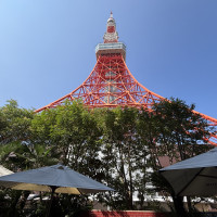 1F披露宴会場からの東京タワー