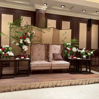 新郎新婦席