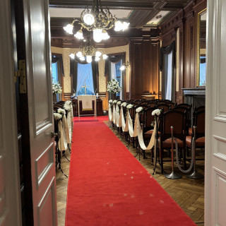 挙式会場の入り口