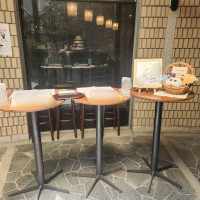 受付テーブル
