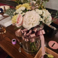 会場に依頼したブーケ
