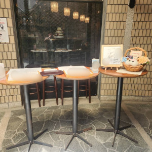 受付テーブル|758575さんのTABLEAUX(タブローズ)の写真(2476929)