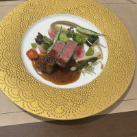 試食会。牛フィレ肉のグリエ