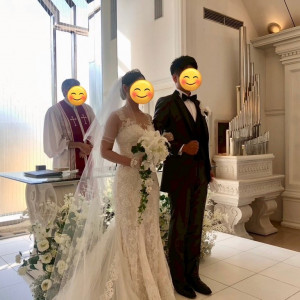 美しいチャペルで挙式できて幸せでした。|758677さんの華王殿　KAODENの写真(2477415)