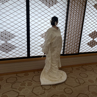挙式場前