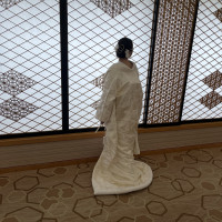 挙式場前