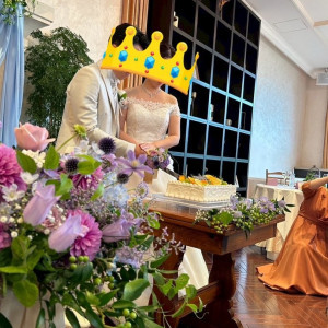ケーキカット|758701さんの南青山サンタキアラ教会の写真(2477711)