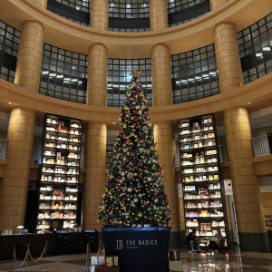 クリスマスの時期はツリーが飾られていました|758705さんのGRAND FESTA HAKATAの写真(2477699)