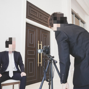 披露宴会場にカメラを設置してくださいました。|758707さんのTHE SEASON'S（ザ・シーズンズ）/テイクアンドギヴ・ニーズウェディングの写真(2579667)