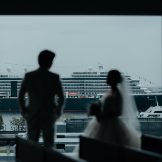 海が見える披露宴会場