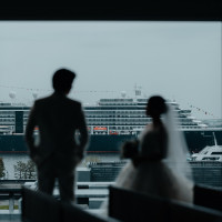 海が見える披露宴会場