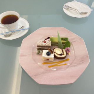試食のデザート