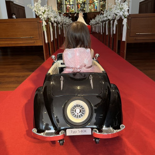 リングガールの車もオプションで付けれて良かったです。