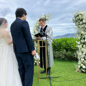 ガーデン挙式|758875さんのハレクラニ沖縄の写真(2478984)