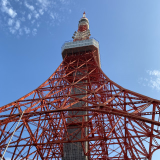 会場を出たら目の前は東京タワー。
