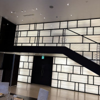 会場の大階段です。