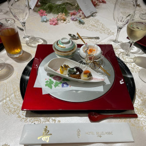 お料理|759002さんのウェディングスホテル・ベルクラシック東京の写真(2479593)