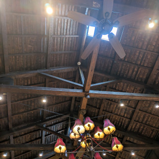 挙式会場天井