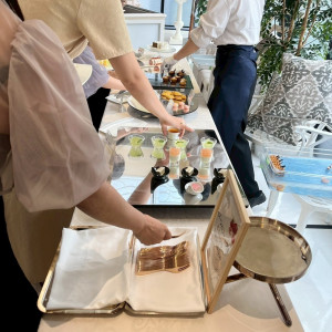 スイーツビュッフェ|759028さんのアルカンシエル横浜 luxemariage（アルカンシエルグループ）の写真(2479867)