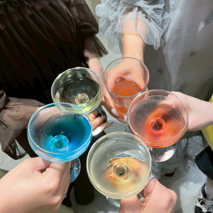 ウェルカムパーティーのドリンク。|759028さんのアルカンシエル横浜 luxemariage（アルカンシエルグループ）の写真(2479861)