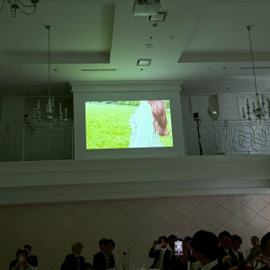 ムービー。|759028さんのアルカンシエル横浜 luxemariage（アルカンシエルグループ）の写真(2479864)