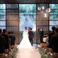 挙式会場後方からの写真です